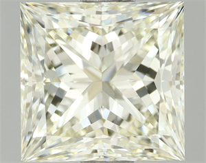 Foto Diamante Natural 1.52 quilates, Princesa , Color K, claridad VVS2 y certificado IGI de