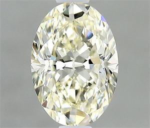 Picture of Natural Diamond 0.57 Carats, Oval with  Cut, J Color, VVS1 Clarity and Certified by IGI