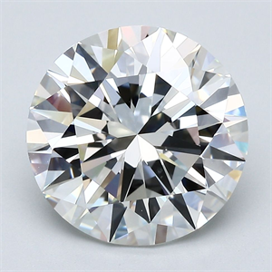 Foto Diamante Natural 5.14 quilates, Redondo , Color H, claridad VS2 y certificado GIA de