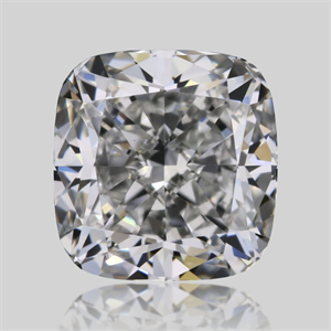 Picture of Natural Diamond 0.59 Carats, Cushion with  Cut, D Color, VVS2 Clarity and Certified by GIA