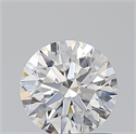 Natural Diamond 0.80 Carats, Round with Excellent Cut, D Color, SI1 Clarity and Certified by GIA