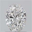 Diamante Natural 0.90 quilates, Ovalado , Color E, claridad VVS2 y certificado GIA