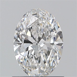 Foto Diamante Natural 0.90 quilates, Ovalado , Color E, claridad VVS2 y certificado GIA de