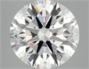 Del inventario de diamantes de laboratorio, 3.09 quilates, Redondo , Color G, claridad VVS2 y certificado IGI