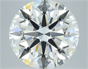 Diamante Natural 4.40 quilates, Redondo , Color H, claridad VVS2 y certificado GIA
