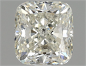 Natural Diamond 1.02 Carats, Cushion with  Cut, I Color, SI2 Clarity and Certified by HRD