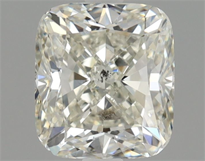 Picture of Natural Diamond 1.02 Carats, Cushion with  Cut, I Color, SI2 Clarity and Certified by HRD