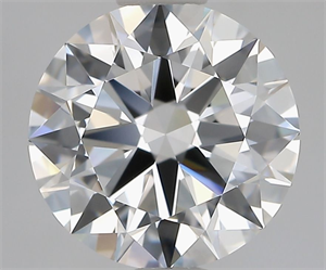 Picture of Natural Diamond 2.00 Carats, Round with Excellent Cut, E Color, VVS1 Clarity and Certified by GIA