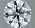 Natural Diamond 0.70 Carats, Round with Very Good Cut, L Color, VS1 Clarity and Certified by GIA