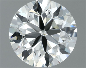 Picture of Natural Diamond 0.70 Carats, Round with Very Good Cut, L Color, VS1 Clarity and Certified by GIA