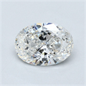 Natural Diamond 2.01 Carats, Oval with  Cut, G Color, VS2 Clarity and Certified by GIA