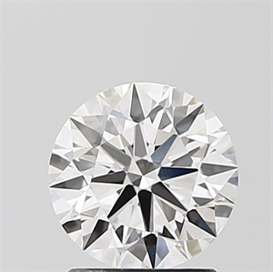Picture of Lab Grown Diamond 1.30 Carats, Round with Ideal Cut, G Color, VVS2 Clarity and Certified by IGI