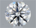 Diamante Natural 0.60 quilates, Redondo , Color G, claridad VVS2 y certificado GIA
