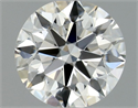 Diamante Natural 0.42 quilates, Redondo , Color F, claridad VS2 y certificado GIA