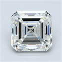 Natural Diamond 2.02 Carats, Asscher with  Cut, I Color, VS2 Clarity and Certified by GIA