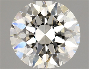 Picture of Natural Diamond 0.90 Carats, Round with Excellent Cut, H Color, VS1 Clarity and Certified by GIA