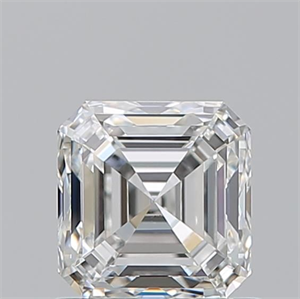 Picture of Natural Diamond 1.01 Carats, Asscher with  Cut, G Color, VS1 Clarity and Certified by GIA