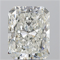 Natural Diamond 3.01 Carats, Radiant with  Cut, J Color, VS2 Clarity and Certified by GIA