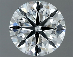 Picture of Natural Diamond 0.80 Carats, Round with Very Good Cut, G Color, SI1 Clarity and Certified by GIA
