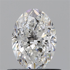 Picture of Natural Diamond 0.61 Carats, Oval with  Cut, E Color, VS1 Clarity and Certified by GIA