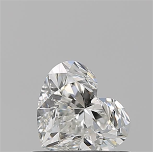 Picture of Natural Diamond 0.63 Carats, Heart with  Cut, H Color, SI1 Clarity and Certified by GIA