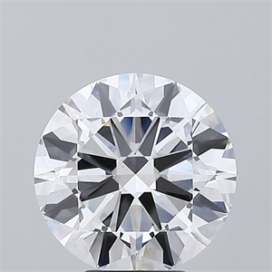 Picture of Lab Grown Diamond 5.03 Carats, Round with Excellent Cut, F Color, VS1 Clarity and Certified by IGI