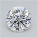Del inventario de diamantes de laboratorio, 1.02 quilates, Redondo , Color E, claridad VS1 y certificado IGI