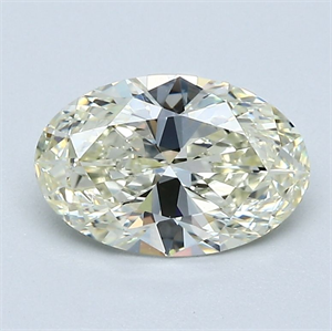 Foto Diamante Natural 1.03 quilates, Ovalado , Color M, claridad VVS1 y certificado GIA de