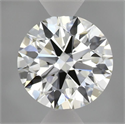 Del inventario de diamantes de laboratorio, 1.54 quilates, Redondo , Color H, claridad VVS2 y certificado IGI