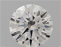 Natural Diamond 0.40 Carats, Round with Excellent Cut, G Color, VVS2 Clarity and Certified by GIA