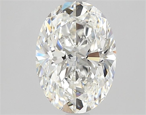 Picture of Natural Diamond 1.30 Carats, Oval with  Cut, F Color, VS1 Clarity and Certified by GIA