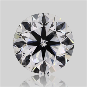 Picture of Natural Diamond 0.91 Carats, Round with Very Good Cut, D Color, SI2 Clarity and Certified by GIA