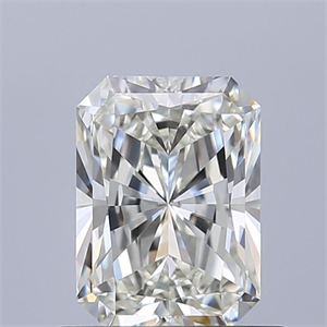 Picture of Natural Diamond 0.75 Carats, Radiant with  Cut, J Color, VVS1 Clarity and Certified by GIA