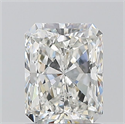 Natural Diamond 1.20 Carats, Radiant with  Cut, G Color, VVS1 Clarity and Certified by GIA