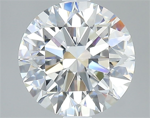 Picture of Natural Diamond 2.51 Carats, Round with Excellent Cut, G Color, VS1 Clarity and Certified by GIA