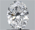 Diamante Natural 0.72 quilates, Ovalado , Color D, claridad VS1 y certificado GIA