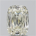 Natural Diamond 1.50 Carats, Cushion with  Cut, N Color, VS1 Clarity and Certified by GIA