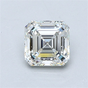 Picture of Natural Diamond 1.60 Carats, Asscher with  Cut, I Color, VS1 Clarity and Certified by GIA