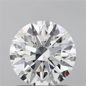 Picture of Lab Grown Diamond 1.10 Carats, Round with Ideal Cut, E Color, VVS2 Clarity and Certified by IGI