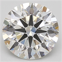 Del inventario de diamantes de laboratorio, 2.63 quilates, Redondo , Color G, claridad VS2 y certificado GIA