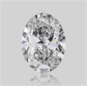 Natural Diamond 0.80 Carats, Oval with  Cut, D Color, VS1 Clarity and Certified by GIA