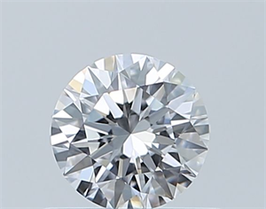 Picture of Natural Diamond 0.40 Carats, Round with Excellent Cut, D Color, VVS1 Clarity and Certified by GIA