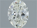 Natural Diamond 0.72 Carats, Oval with  Cut, I Color, IF Clarity and Certified by IGI