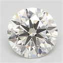 Natural Diamond 0.55 Carats, Round with Excellent Cut, J Color, VVS1 Clarity and Certified by GIA