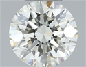 Natural Diamond 0.50 Carats, Round with Excellent Cut, M Color, VVS1 Clarity and Certified by GIA