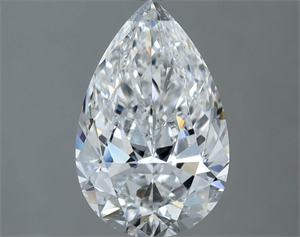 Picture of Natural Diamond 1.50 Carats, Pear with  Cut, E Color, SI1 Clarity and Certified by GIA