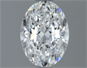Natural Diamond 1.20 Carats, Oval with  Cut, E Color, VVS1 Clarity and Certified by GIA