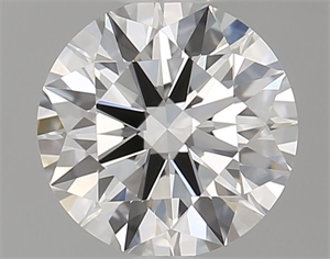 Picture of Natural Diamond 0.83 Carats, Round with Excellent Cut, E Color, VVS2 Clarity and Certified by GIA