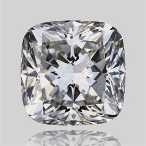 Foto Diamante Natural 0.60 quilates, Del cojín , Color F, claridad VVS2 y certificado GIA de