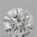Natural Diamond 0.40 Carats, Round with Excellent Cut, E Color, VVS2 Clarity and Certified by GIA